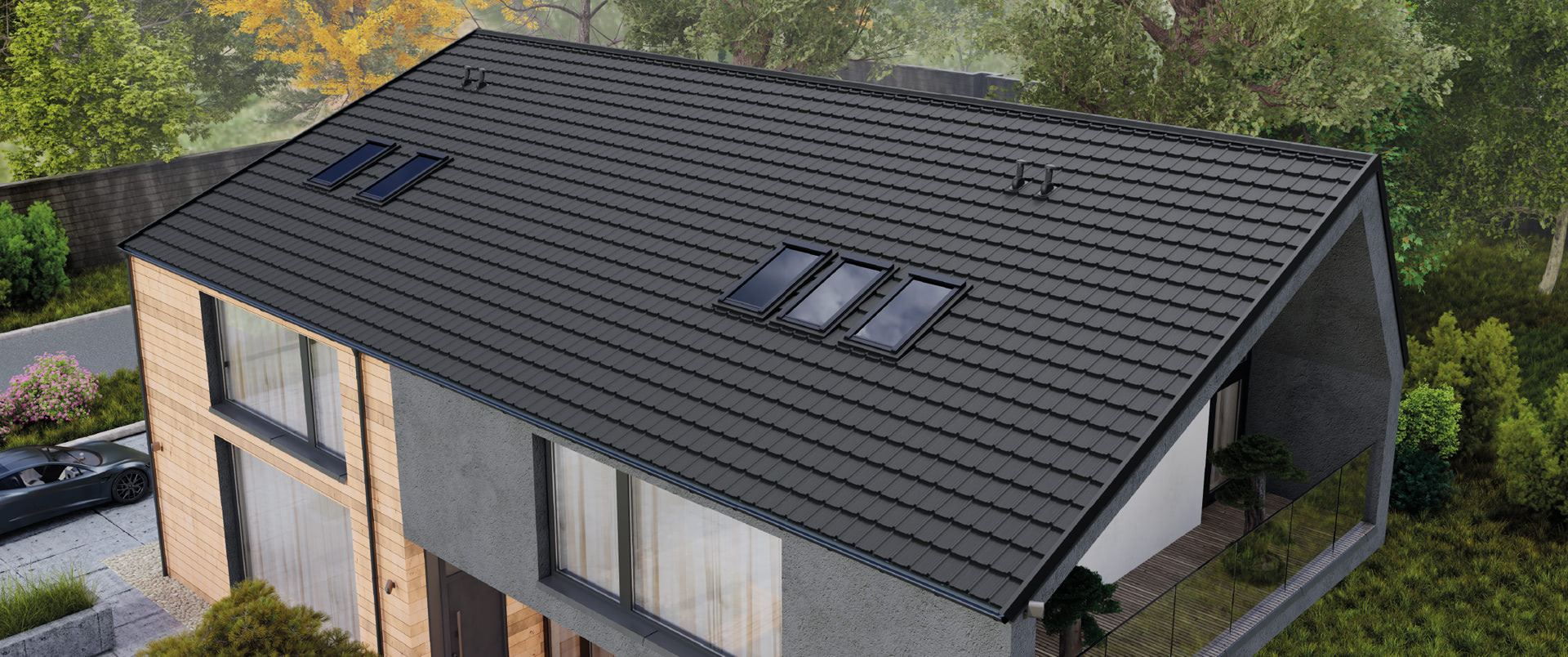 Classic FINN metal roofing tiles